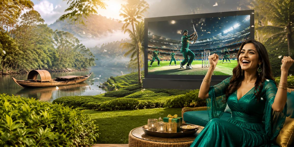 সিলেটের চা বাগানের পটভূমিতে ক্রিকেট বেটিংয়ের আনন্দময় মুহূর্ত